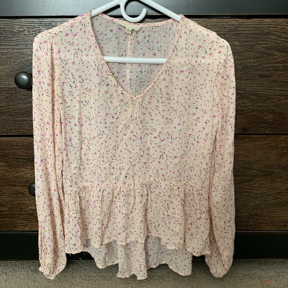 Sim & Sam floral boho top - Picture 1 of 3